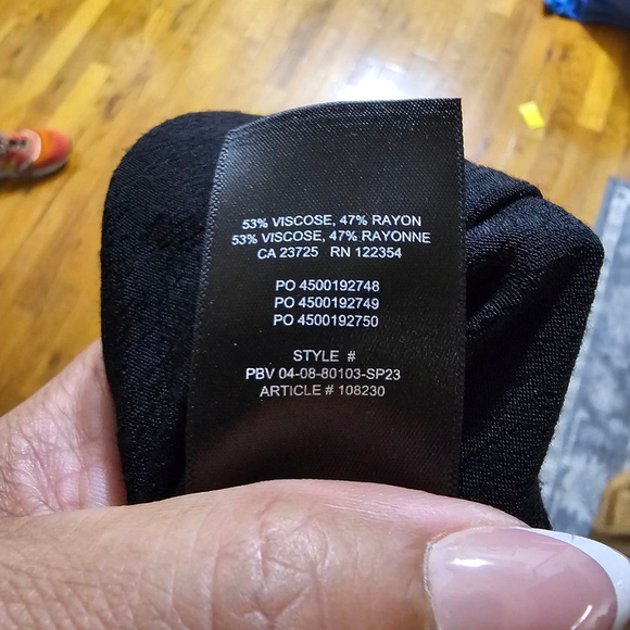 Aritzia Wilfred Black Midi Dress Size Small - Picture 8 of 8